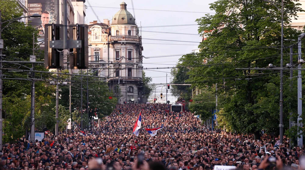 U Beogradu novi protest “Srbija protiv nasilja” i na dva sata blokiranje Gazele 1