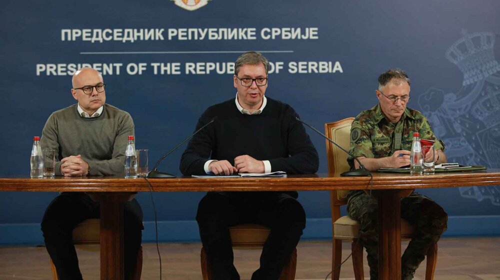 Vučić prisustvuje sednici proširenog kolegijuma načelnika Generalštaba 1