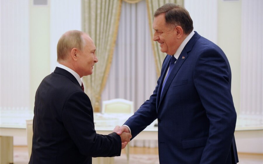 Dodik doputovao u Moskvu 1
