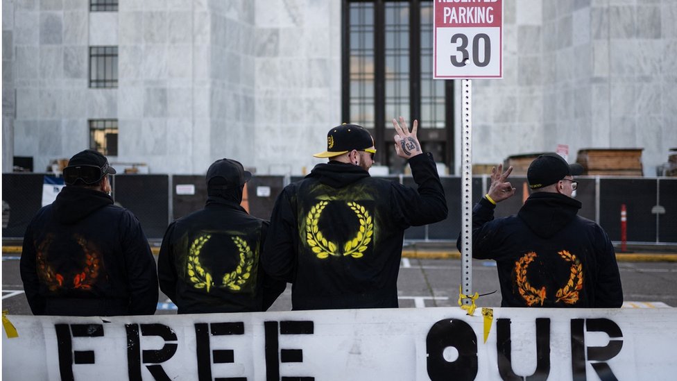 Proud Boys have continued to hold events and protests since January 2021