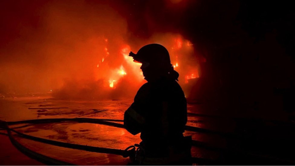 Rusija i Ukrajina: Novi napadi na gradove širom Ukrajine, eksplozije i u pograničnom delu Rusije 1 Odesa