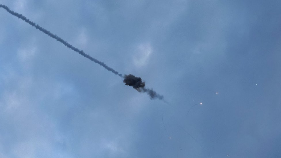rakete iznad Kijeva