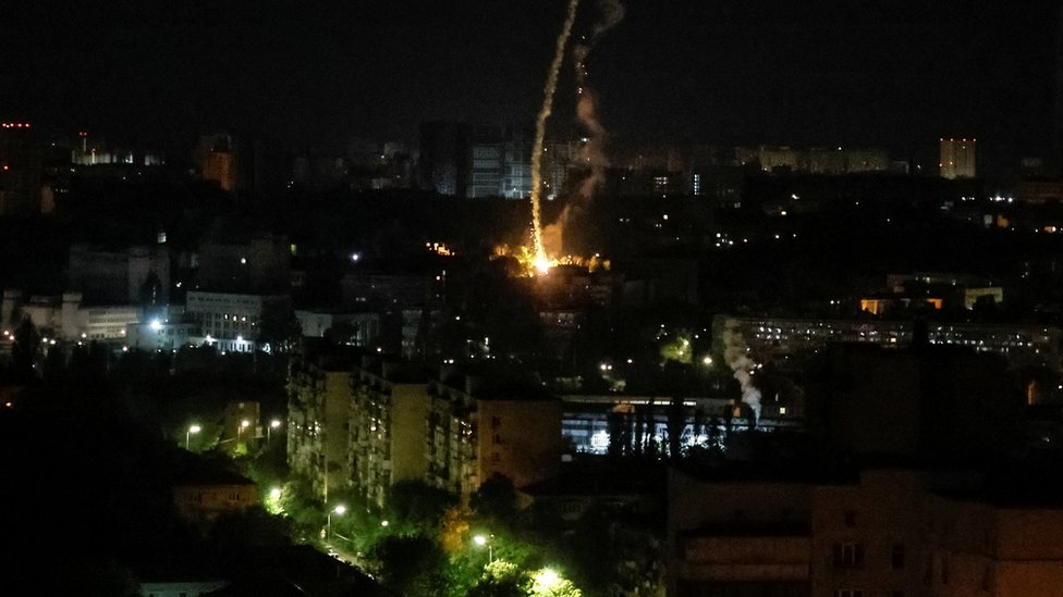 Kijev, raketni napad na Kijev