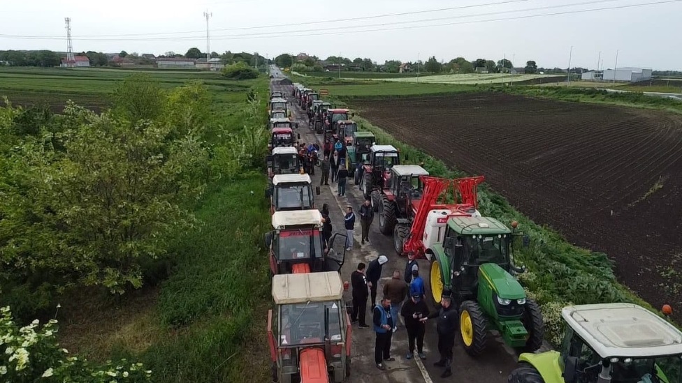 poljoprivrednici, protest