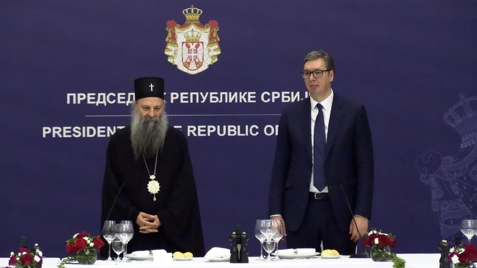 Porfirije, Vučić