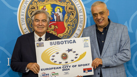 Subotica u konkurenciji gradova za titulu „Evropski grad sporta“ za 2024. godinu 1