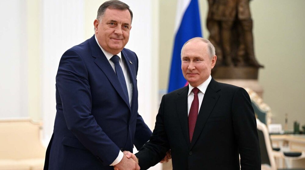 Dodik najavio posetu Rusiji u oktobru 1