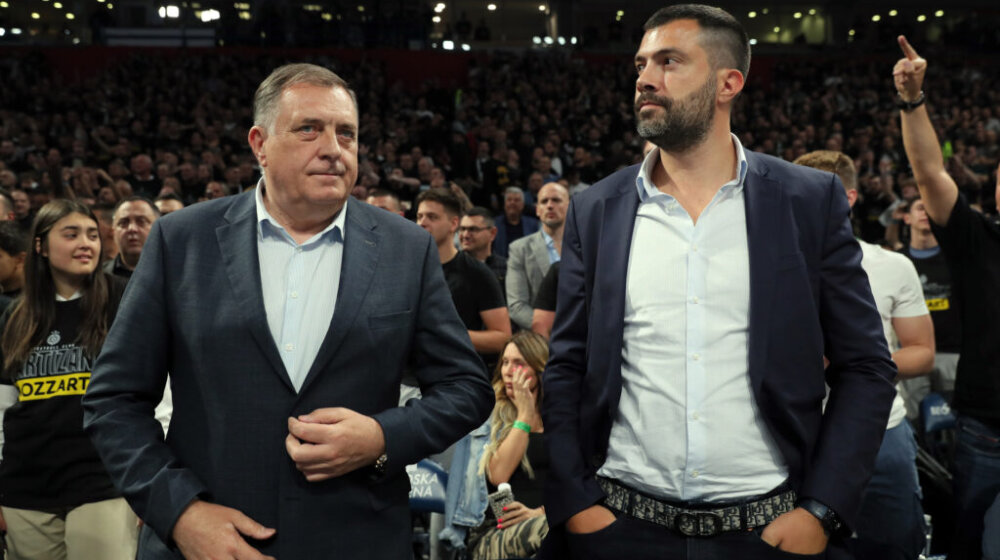 U Areni legende Partizana, ali i Milorad Dodik (VIDEO) 1