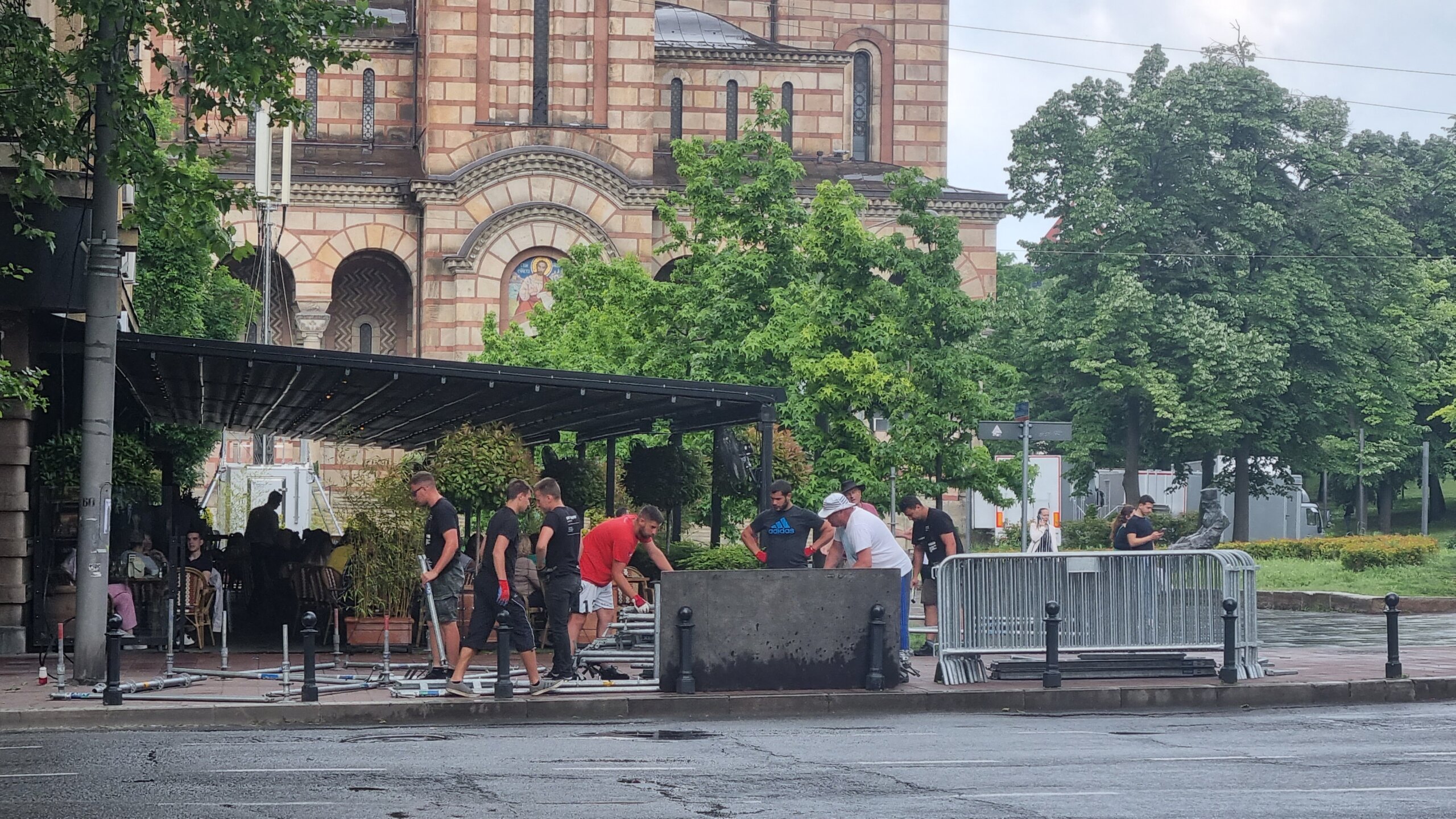 (FOTO) Kako izgledaju pripreme za skup "Srbija nade"? 3 (FOTO) Kako izgledaju pripreme za skup "Srbija nade"? 3