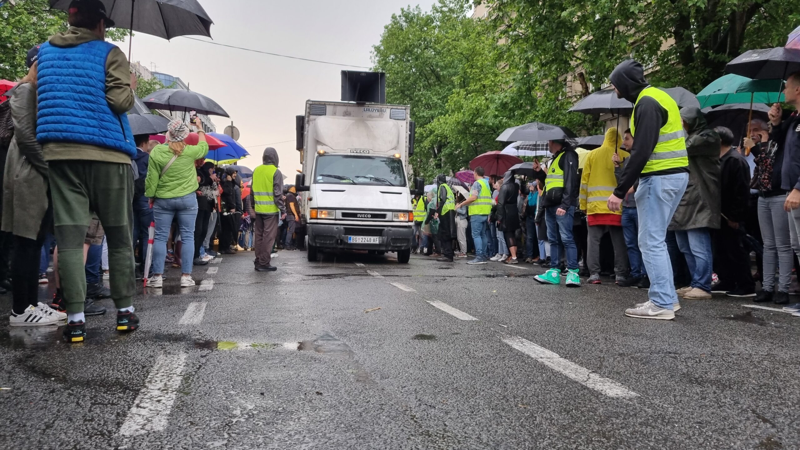 Završen četvrti protest "Srbija protiv nasilja", sledećeg petka novi skup (FOTO, VIDEO) 10