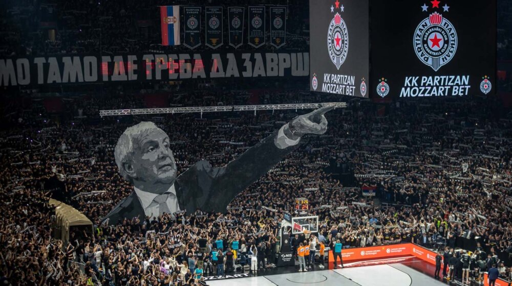 Navijači Partizana oborili rekord po poseti na nekoj utakmici ABA lige 1