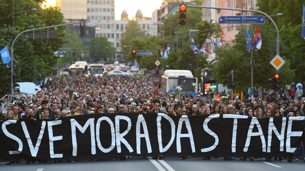 Sutra novi protest "Sve mora da stane!" u Novom Sadu od 18 časova 1