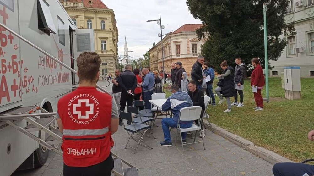 U Nedelji Crvenog krsta nastavlja se prikupljanje krvi u Zrenjaninu 1