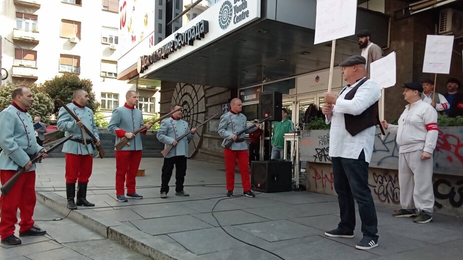 "Dostojanstven rad, dostojanstven život": Sindikalci sa protesta u Beogradu zatražili poštovanje radnika i njihovog rada 2