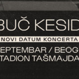Buč Kesidi odložili koncert za 16. septembar na Tašmajdanu 12
