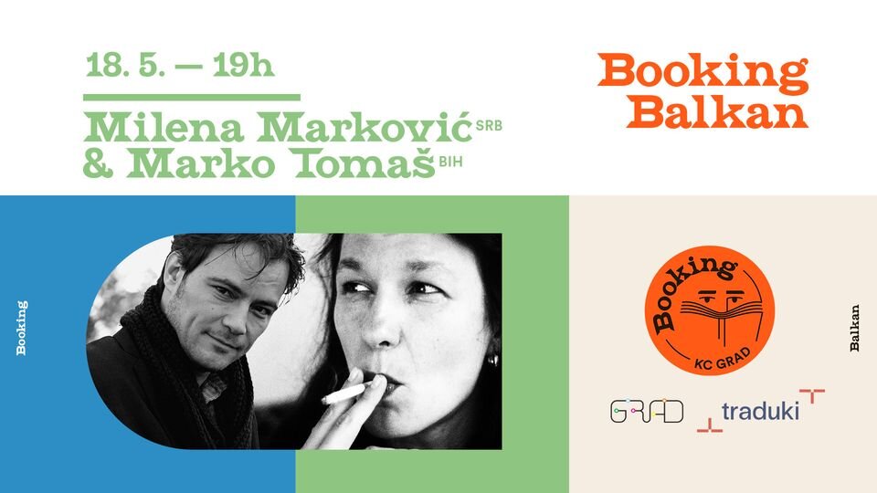 Večeras Milena Marković i Marko Tomaš čitaju svoju poeziju 1