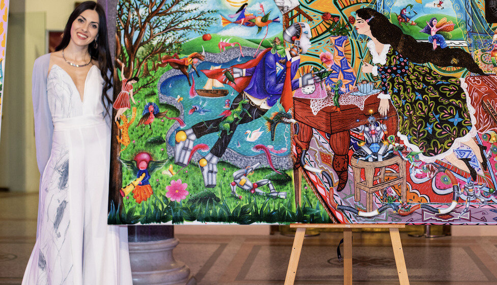 Ženstveni, uvrnuti, vijugavi, dvosmisleni ... oblici Hanne Dujmović: Otvara se izložba’’Radost življenja’’ 1