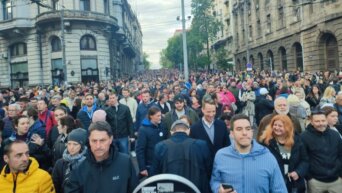 Završen protest Srbija protiv nasilja: Najavljeno okupljanje za sledeći petak (VIDEO) 4