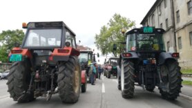 Subotički poljoprivrednici blokirali podvožnjak u Maksima Gorkog 19