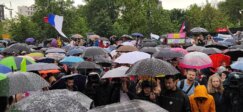Završen četvrti protest "Srbija protiv nasilja", sledećeg petka novi skup (FOTO, VIDEO) 12