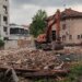 Srušena stambena zgrada u Vidovdanskoj ulici na Vračaru 1