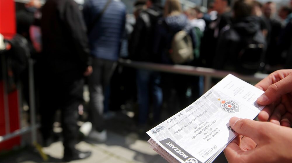 Ne ističu se u navijanju, ali su odlični tapkaroši: Ulaznice za meč Real – Partizan kod preprodavaca dostigle neverovatnu cenu 1