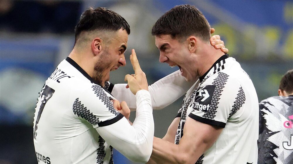 Filip Kostić i Dušan Vlahović