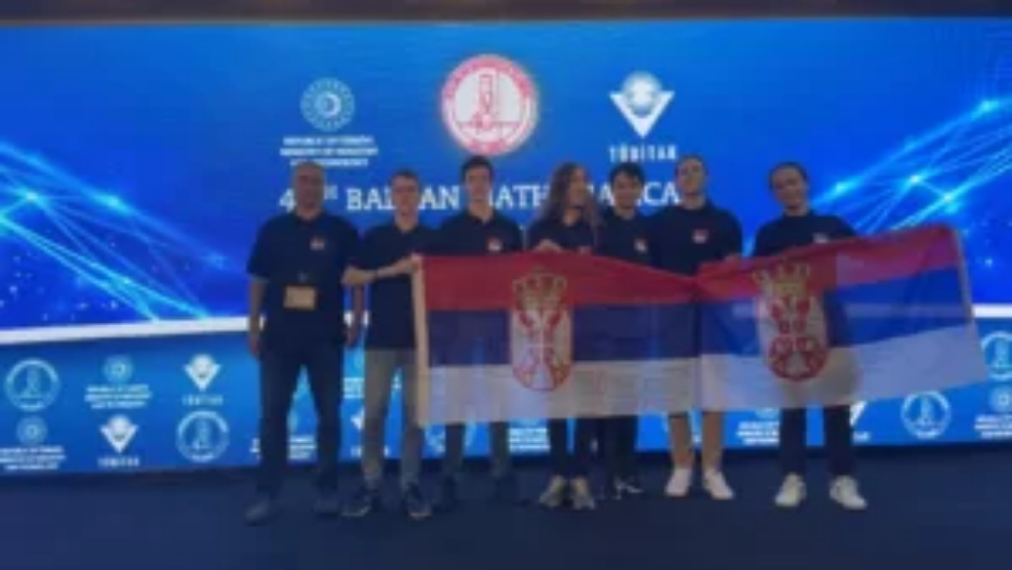 Svih šest matematičara iz Srbije osvojilo medalje na Balkanskoj olimpijadi 1