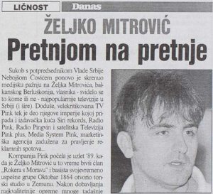 "Videće se čiji je metak Željko Mitrović": Kako je izgledao verbalni obračun Nebojše Čovića i vlasnika TV Pink pre 20 godina 4