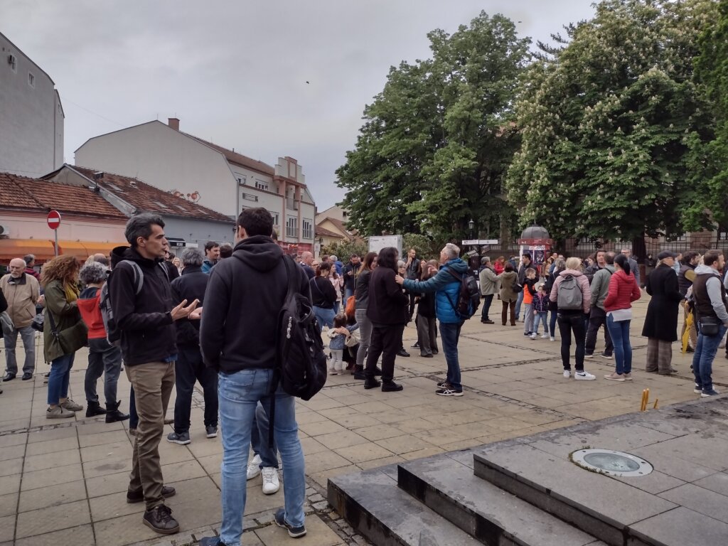 "Sjaši, bre, više": Skup „Srbija protiv nasilja” u Kragujevcu 2