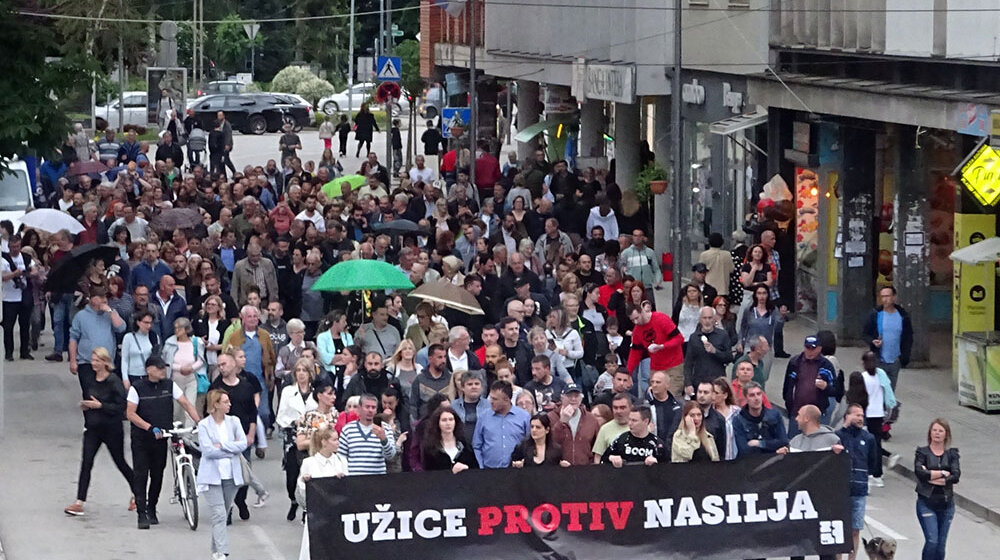 Nastavlja se protest „Užice protiv nasilja“: Traži se smena većnika Vladimira Sinđelića 1