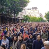 "Moji dronovi ne lažu": Željko Mitrović naveo da se na protestu "Srbija protiv nasilja" u Beogradu okupilo nešto više od 2.000 ljudi 6