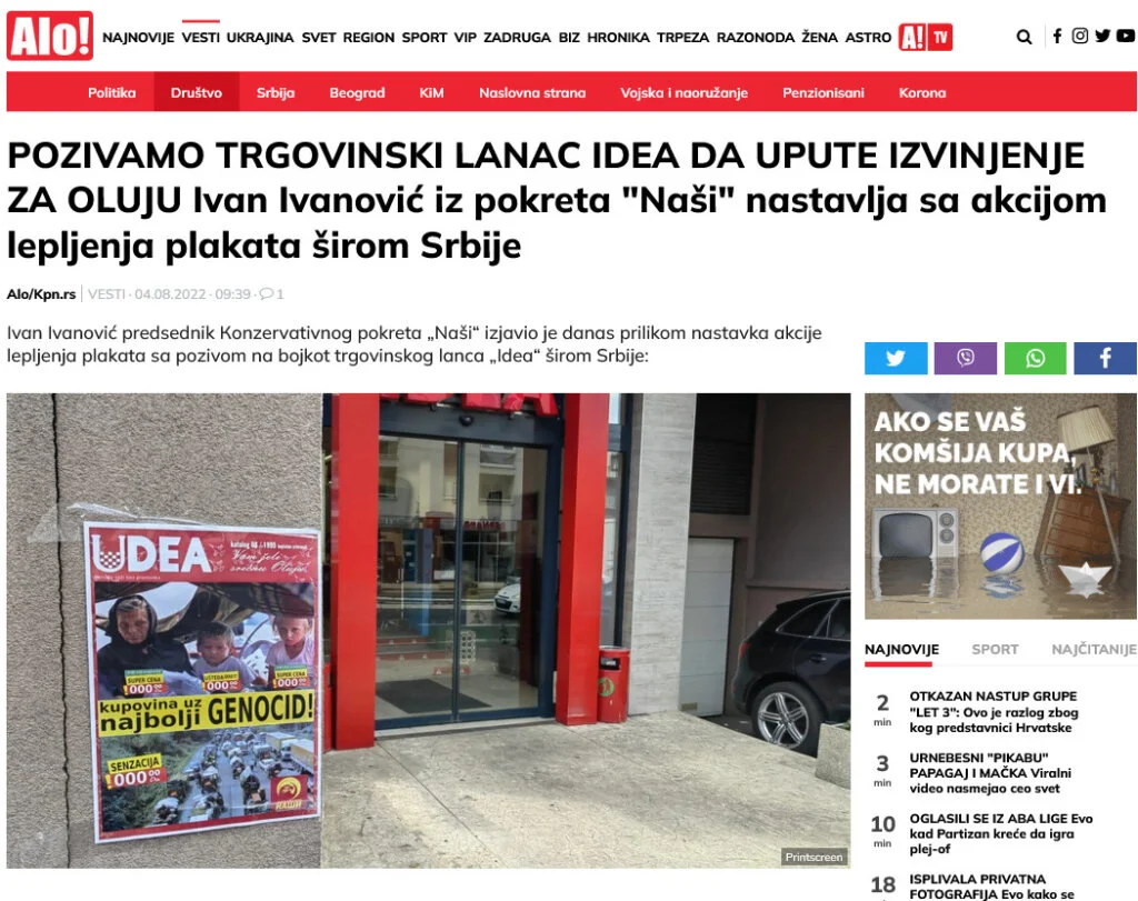 Od optužbi na račun Andreja Vučića do širokog prostora u režimskim tabloidima: Ko su Ivan Ivanović i „Naši“ koji targetiraju opoziciju i medije kao „Petu kolonu“ 3