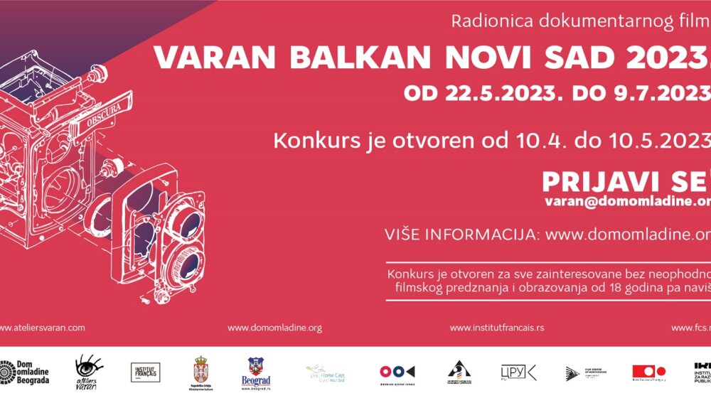 Konkurs za radionicu dokumentarnog filma VARAN BALKAN - Novi Sad 2023. 1