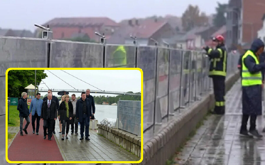 Sremska Mitrovica obeležila godišnjicu uspešne odbrane od poplava 1