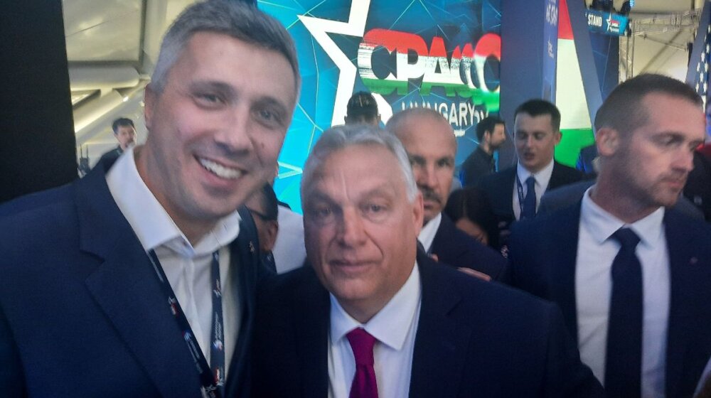 Boško Obradović na skupu američkih konzervativaca čiji je domaćin Orban 1