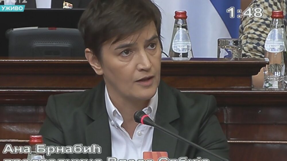 Brnabić uoči novog protesta prozvala strane službe: Zna se čije je ovo maslo 1