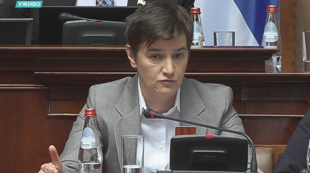 Šta je Brnabić rekla o svojim ružnim rečima u Skupštini: Bilo je u afektu 1