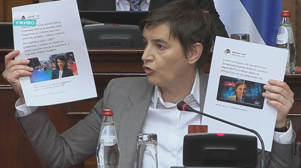 Brnabić odgovorila Mariniki Tepić: Ko ste vi da određujete šta je rano, a šta je kasno? 1