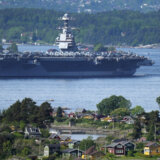 Američki nosač aviona stigao do Osla 5