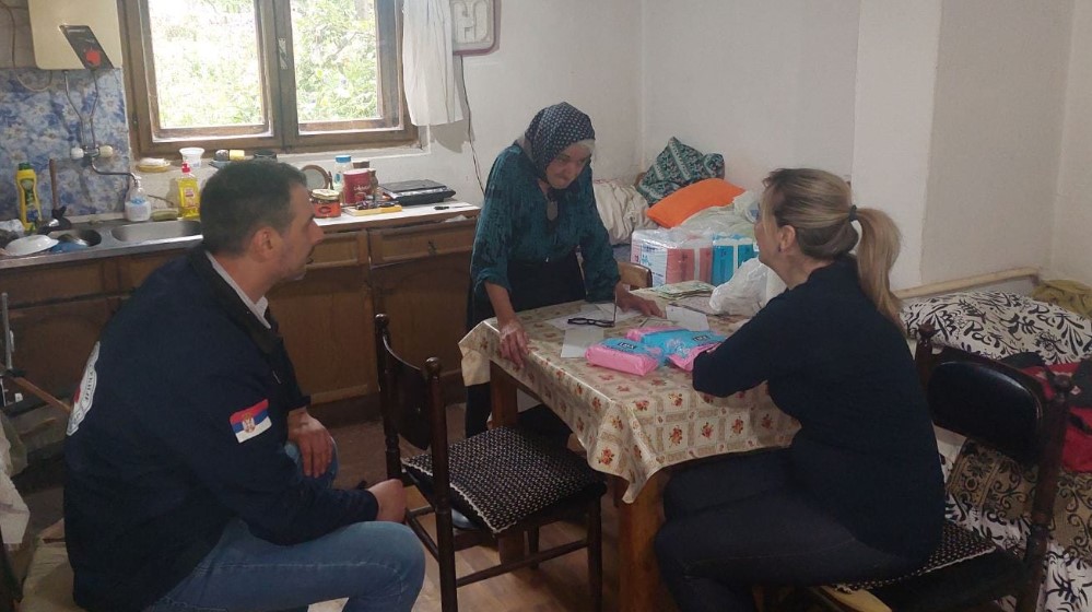 Predstavnici zaječarskog Crvenog krsta obišli korisnike Narodne kuhinje 1