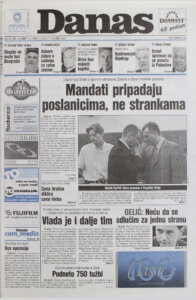 Predviđanja Soroša 2003. godine: Kosovo ne može ostati deo Srbije, sprovesti referendum o državnom statusu Crne Gore 2