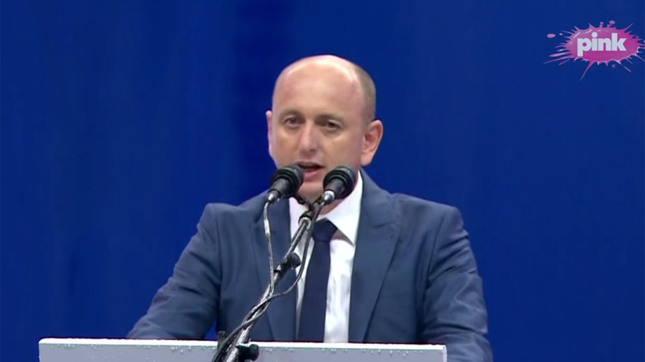 Milan Knežević na SNS mitingu: Ako postanem crnogorski premijer prva odluka je povlačenje priznanja Kosova 1