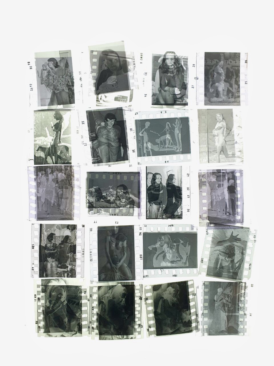 Umetnička knjiga nastala od pronađenih filmskih negativa: Umesto objekata u porno magazinima - žene sa karakterom 3 Umetnička knjiga nastala od pronađenih filmskih negativa: Umesto objekata u porno magazinima - žene sa karakterom 3