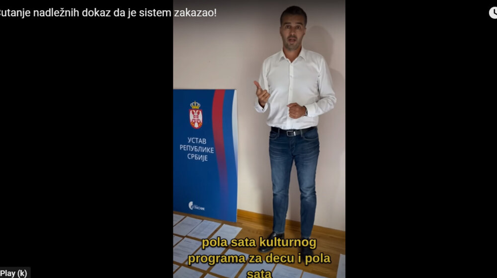 Savo Manojlović: "Kreni-promeni" poslao nadležnim institucijama 112 dopisa za ograničavanje rijaliti programa (VIDEO) 1