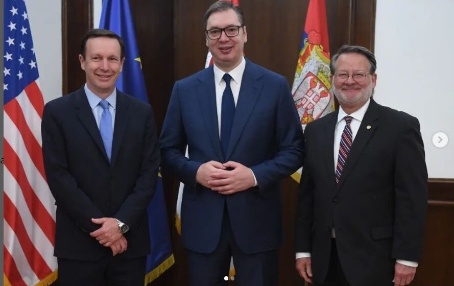 Vučić sa američkim senatorima: Sarađivaćemo sa SAD u oblastima od zajedničkog interesa 1