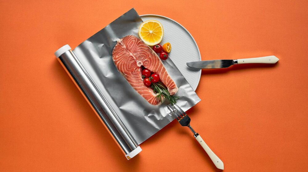 kuvanje u aluminijumskoj foliji