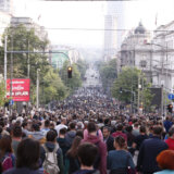 Odbornica iz Zagreba na protestu u Beogradu: Ovo u životu nisam videla 7