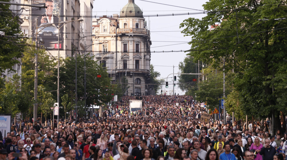 U Beogradu danas osmi protest "Srbija protiv nasilja" 1