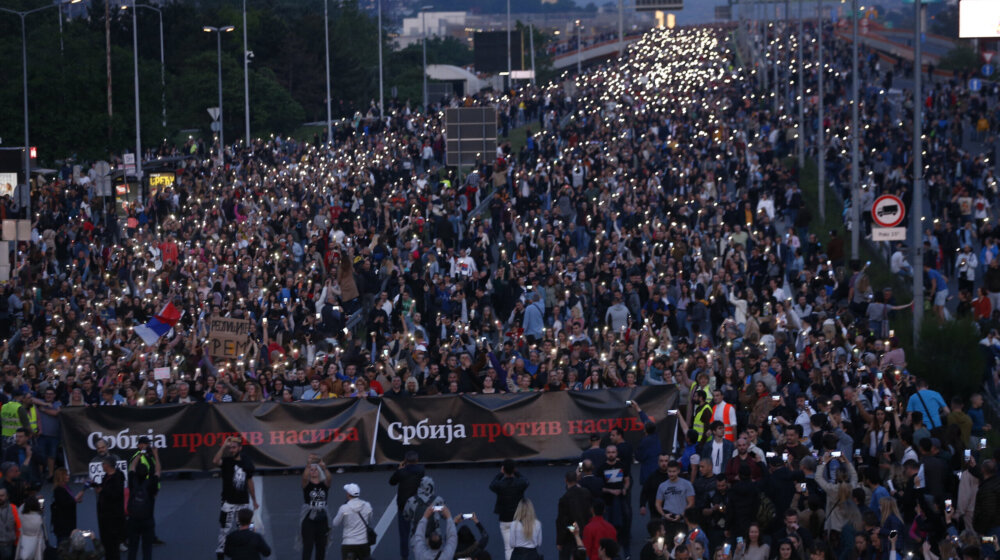 Protest „Srbija protiv nasilja“: Deo građana namerava da prenoći na auto-putu (VIDEO) 1